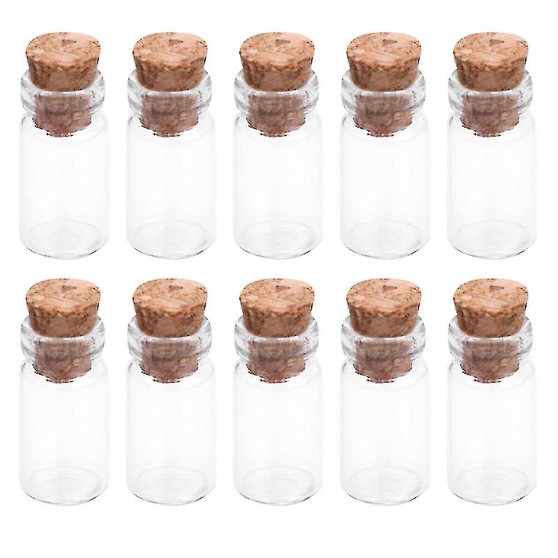 25pcs Glasflasche mit Kork
