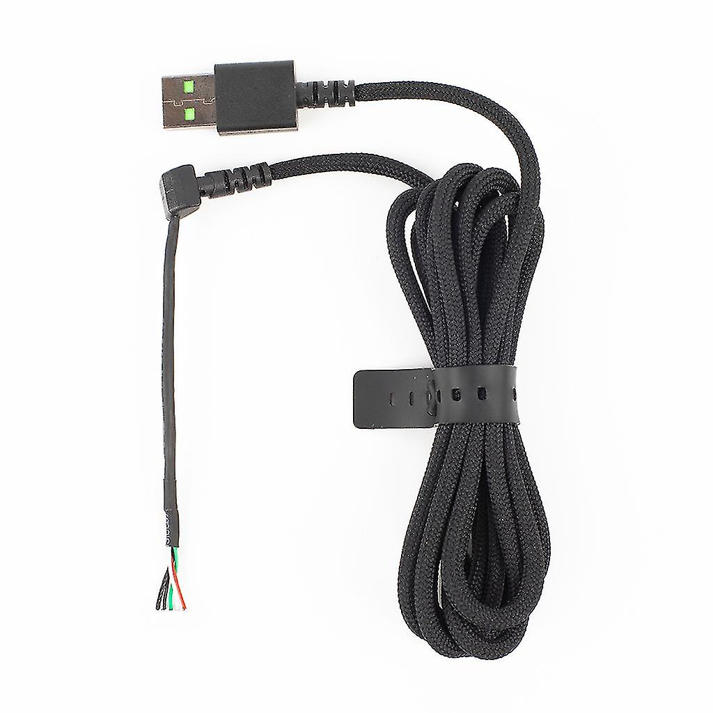 2m Usb Mouse Cable Pvc Mice Cord Replacement Diy For Deathadder V2 Mini Mouse