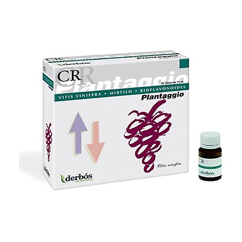 Plantaggio Cr 20 vials of 10ml