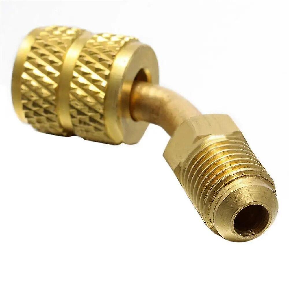 For Auto Air Conditioning R410A R22 R32 Mobile Head adapter 1/4 Adapter x Refrigerator Air W Thread SAE Tool M conditioning J8F4~60790