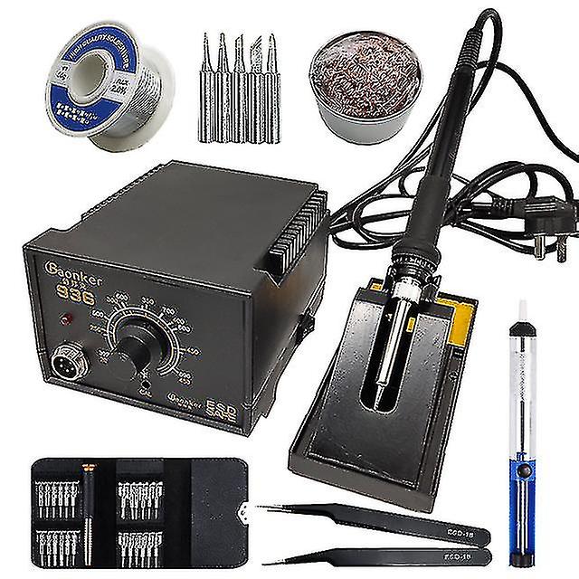 Adjustable Temperature Electric Soldering Iron 60w Anti-static Temperature Control Welding Station