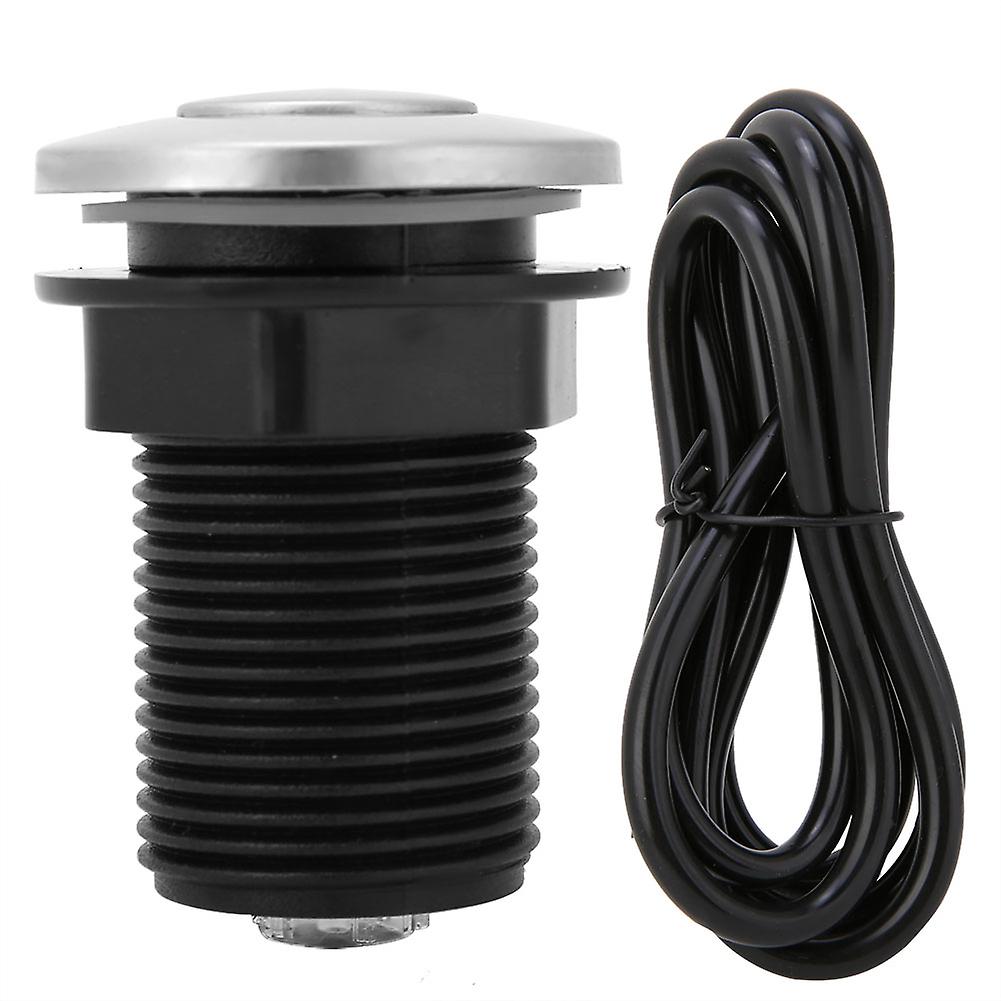 Waste Disposal 32mm Air Switch Automatic Self-Locking Button Pneumatic Air Hose Kit