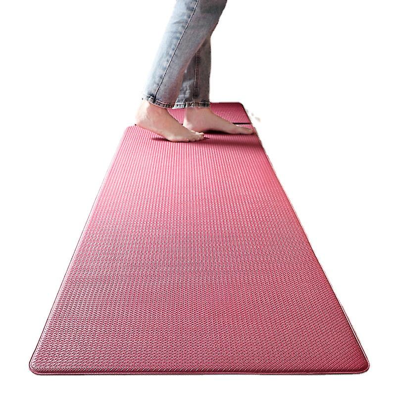 Bath Mat Non Slip Absorbent Shower Bathroom Rug Carpet Pu Leather No.29