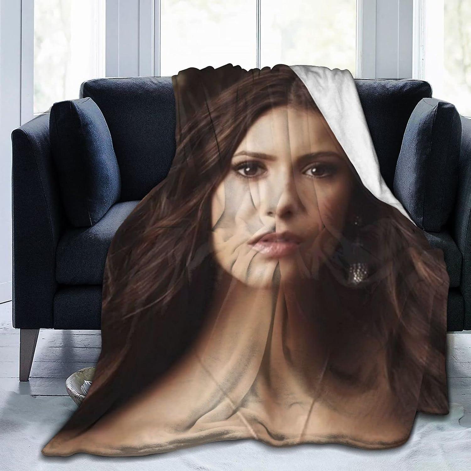 Cozy Plush Elena Throw Blanket Gilbert Ultra Soft Micro Flannel Blankets Warm Comfortable Versatile Blanket for Sofa and Travel ABD6968