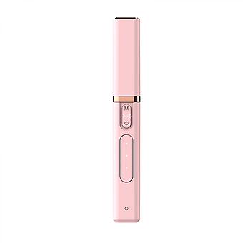 Veeki Heated Eyelash Curler, USB Rechargeable Electric Eyelash Curler for Quick Natural Curling, Long Lasting Eyelashes Curl ToolPink