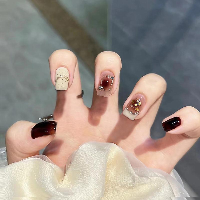 24pcs/box Nail Jelly Glue Finished Patch BY1038
