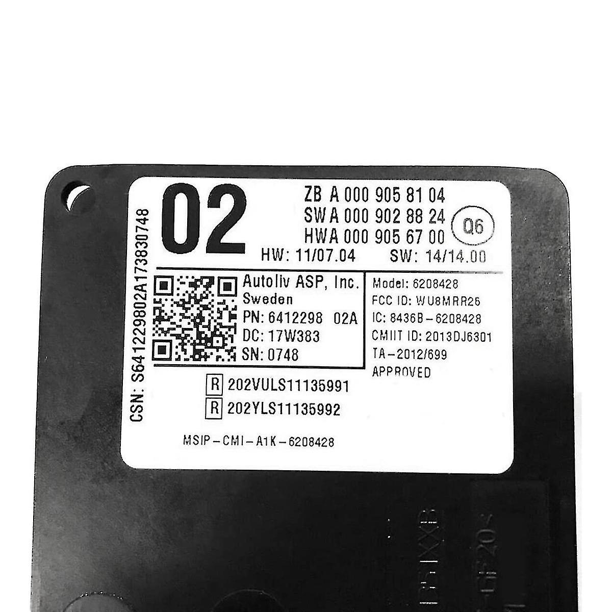 A0009058104 Blind Spot Radar Sensor For C E S W166 W205 W253 W222 W292 W231 Distance Object Module