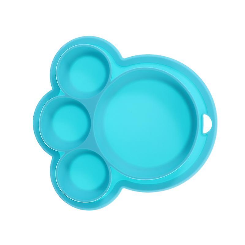 1pcs Silicone Baby Plate