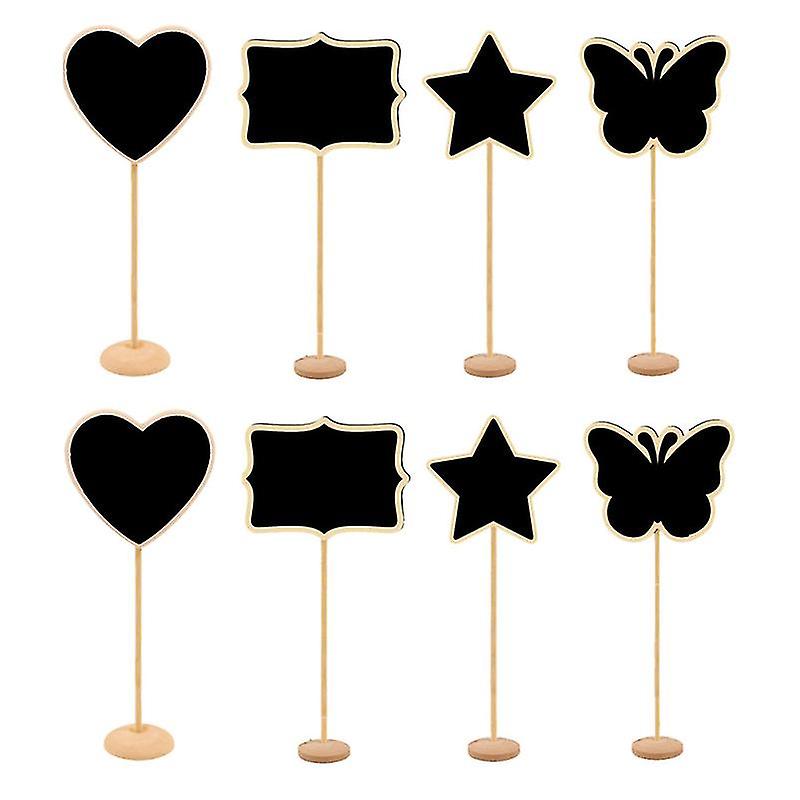 20 adet Ahşap Kara Tahta