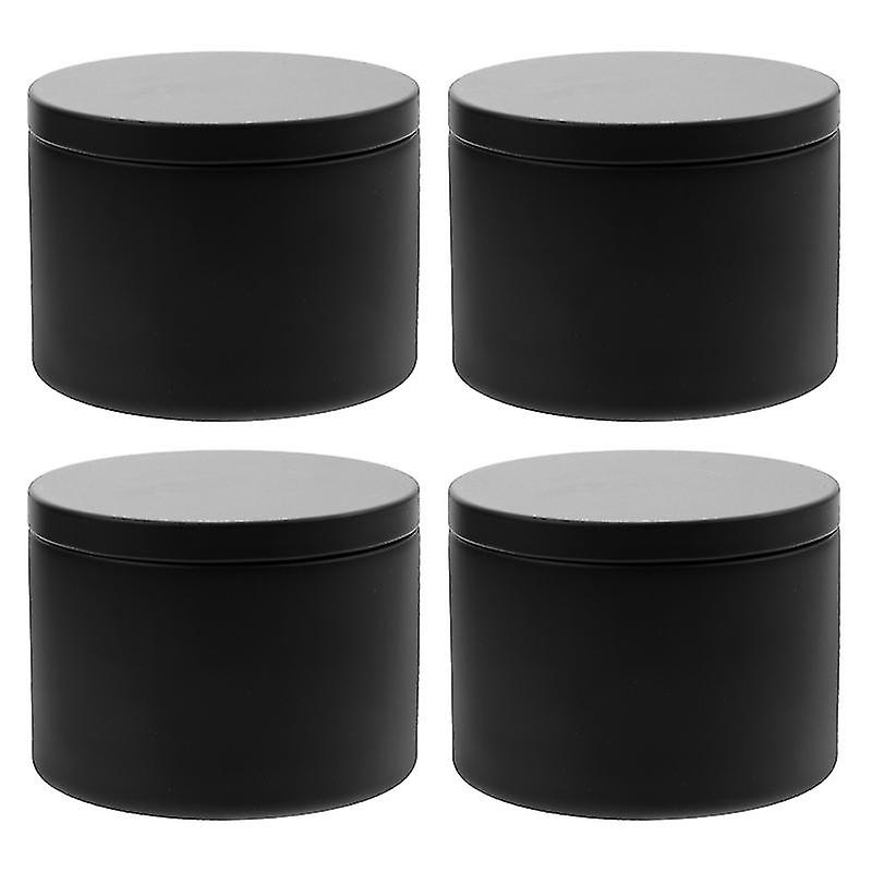 4pcs Empty Candle Jars
