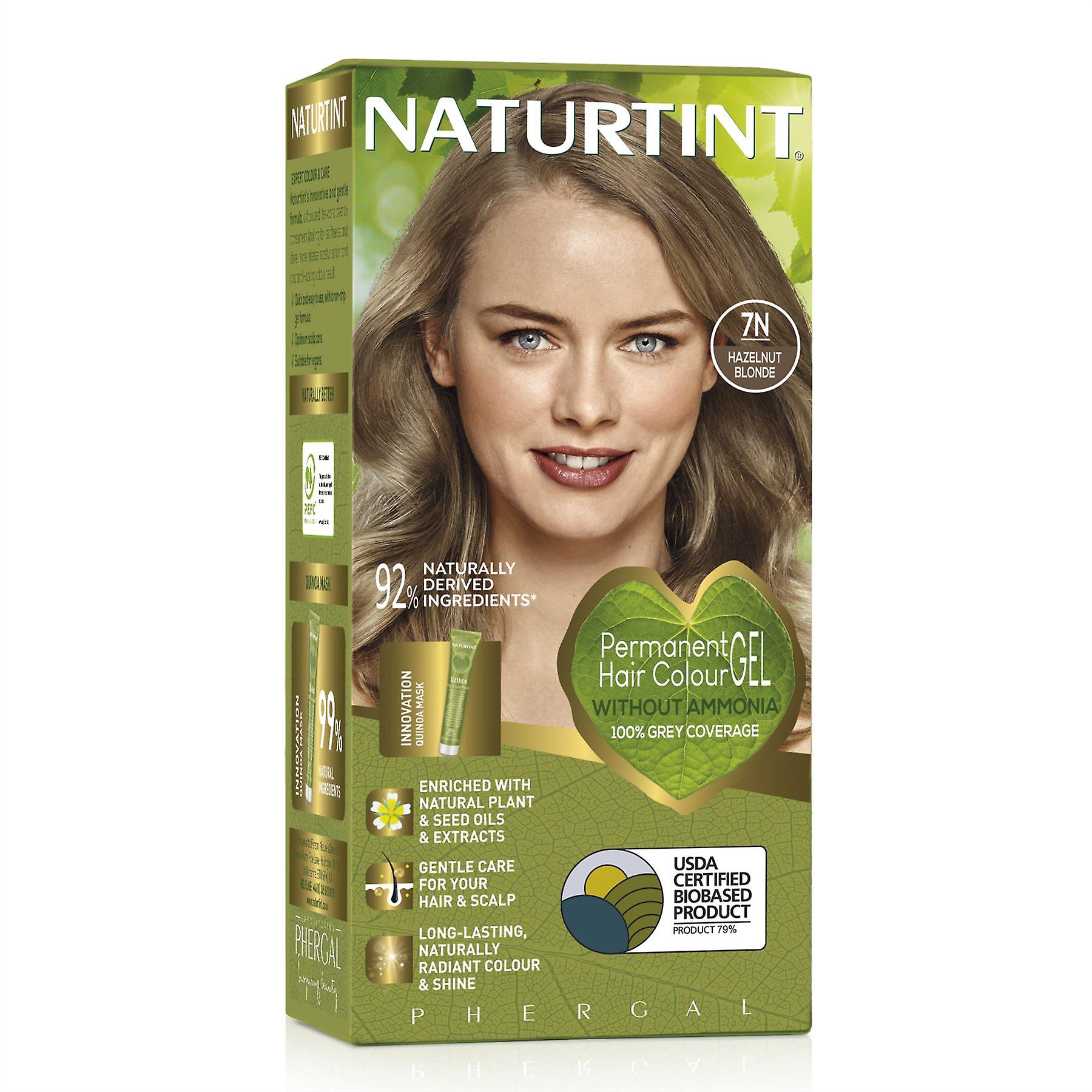 Naturtint Permanent Hair Colour 7N Hazelnut Blonde - 170ml
