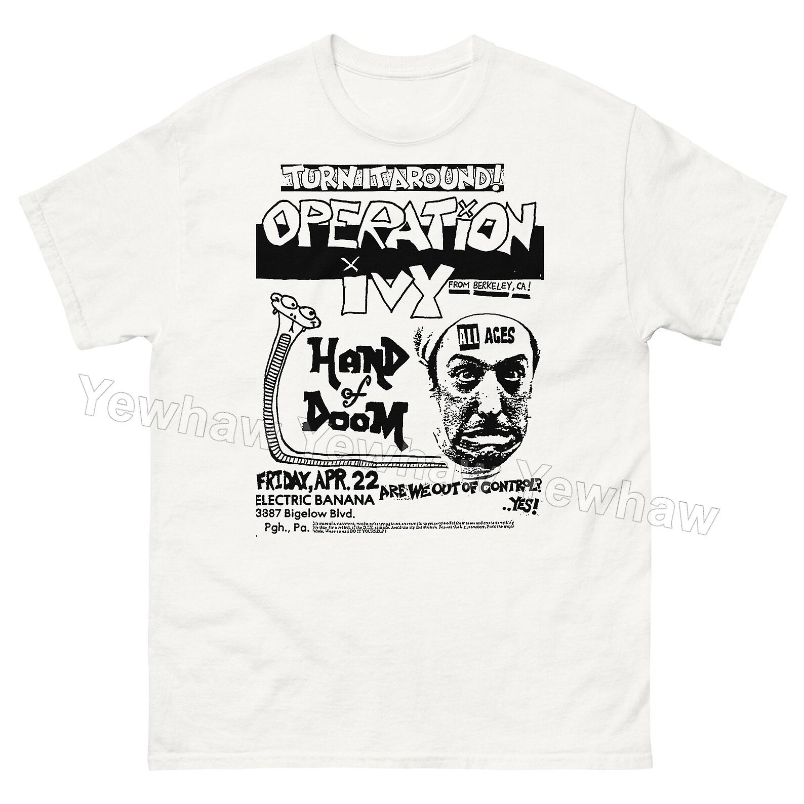 Operation Ivy Flyer Shirt Op Ivy Shirt Punk Flyer Vintage Punk