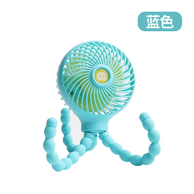 Mini Stroller Fan Hand Held Rechargeable Usb Bladeless Small Folding Fans Mini Ventilator Silent Table Outdoor Cooler Neck Fan