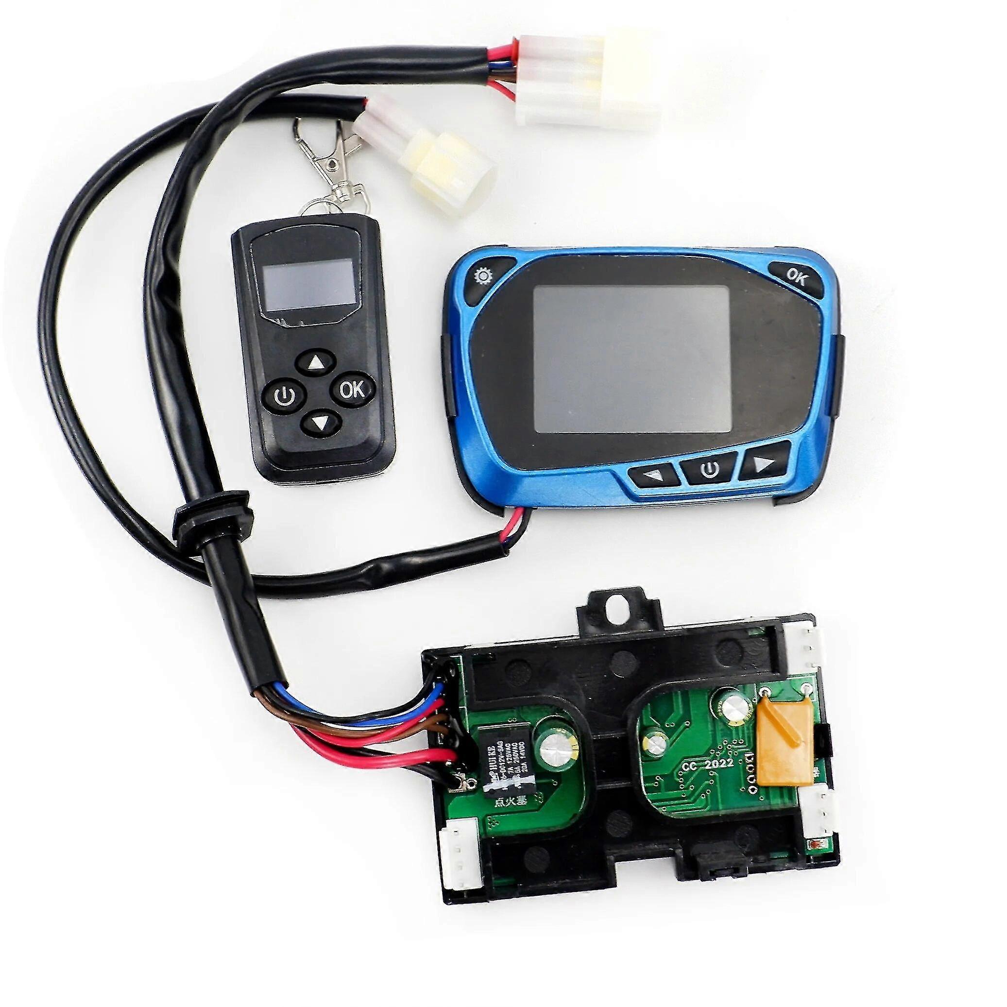 12V Aria Diesel Riscaldatore LCD Monitor Interruttore Controller di Controllo Blue Board Scheda Madre Display Telecomando Per Auto Furgone Camper-Yvan