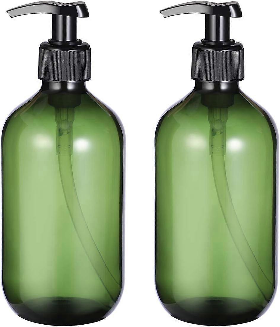 Tom Schampoflaska Tvålpump Lotionpump Flaskbehållare 500ml - 2-pack