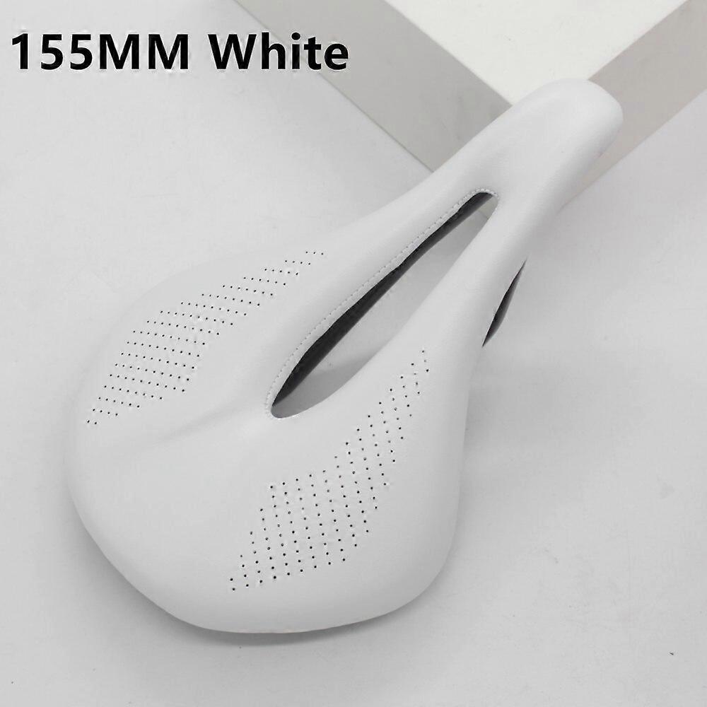 Sella in fibra di carbonio da 143/155 mm per bici da strada, MTB