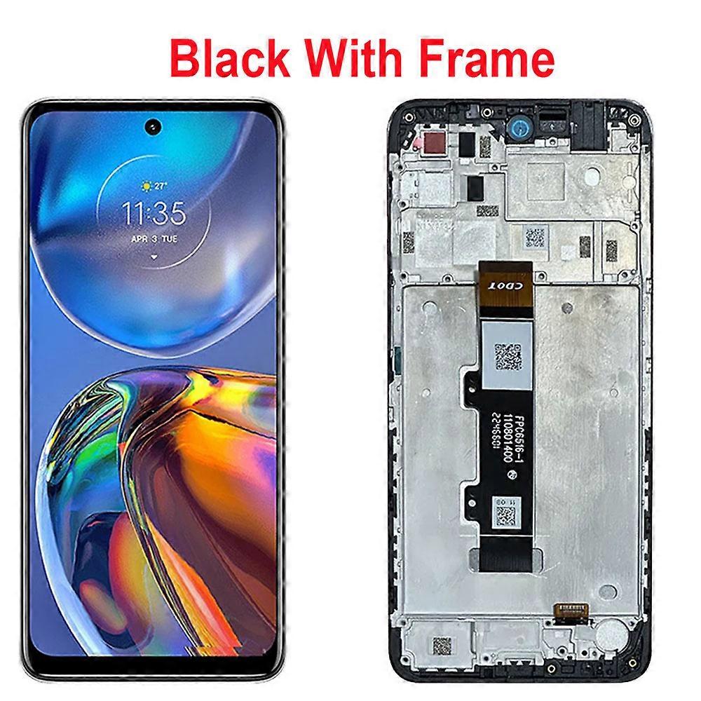 Tib 6.5 Screen For Motorola Moto E32s Lcd Display + Touch Panel Digitizer Assembly Screen Replacement For Moto E32s Lcd With Frame