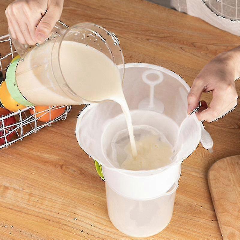3pcs Soybean Milk Filter Screen Fruit And Vetable Juice Stuffing Bag Kit Filter Screen Filter Bag