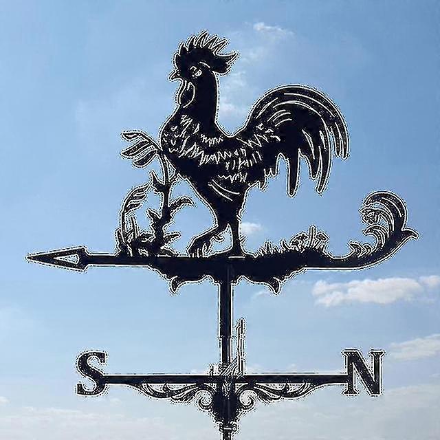 Jwl- Rustfritt Stål Vær Vane Metall Værvane