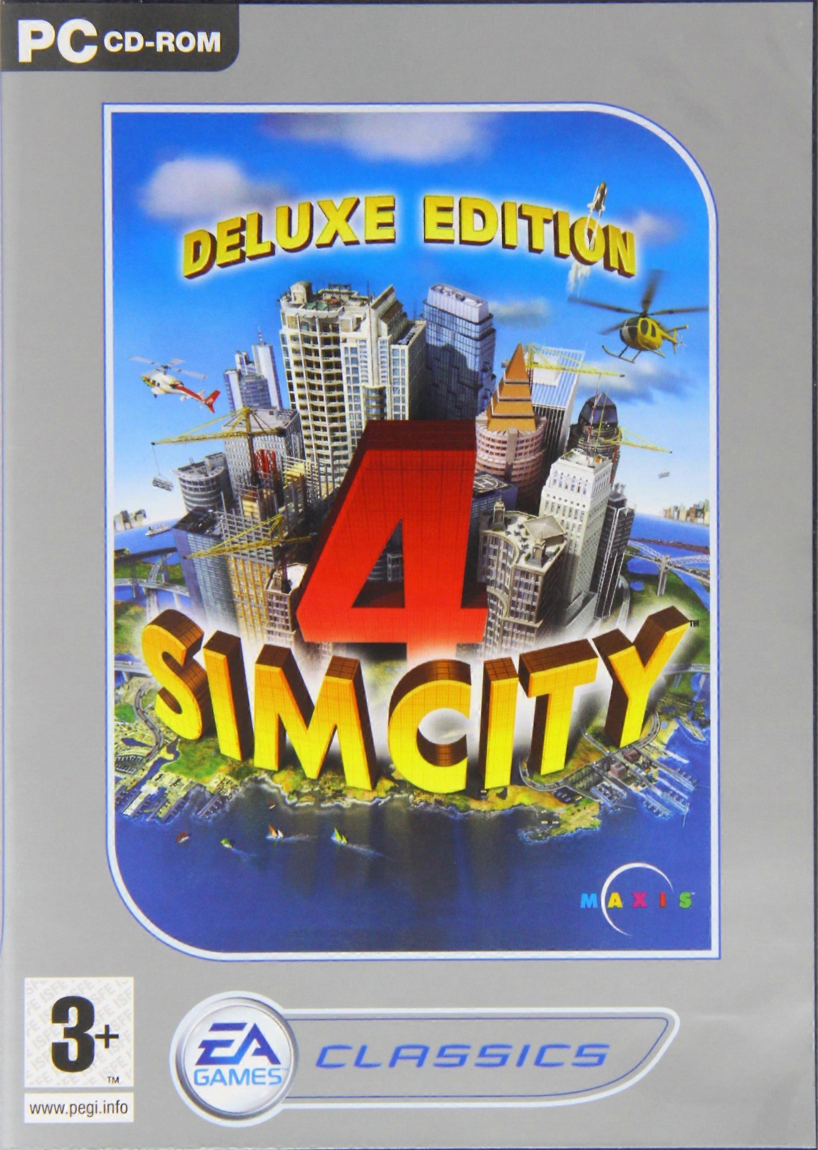Sim City 4 Deluxe Edition Game (Classics) PC - New & Sealed
