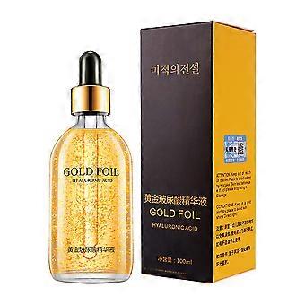 Goldfolie zu Goldfolie Aufhellende Hautfarbe Serum Porenverkleinernde Feuchtigkeitsessenz100ml