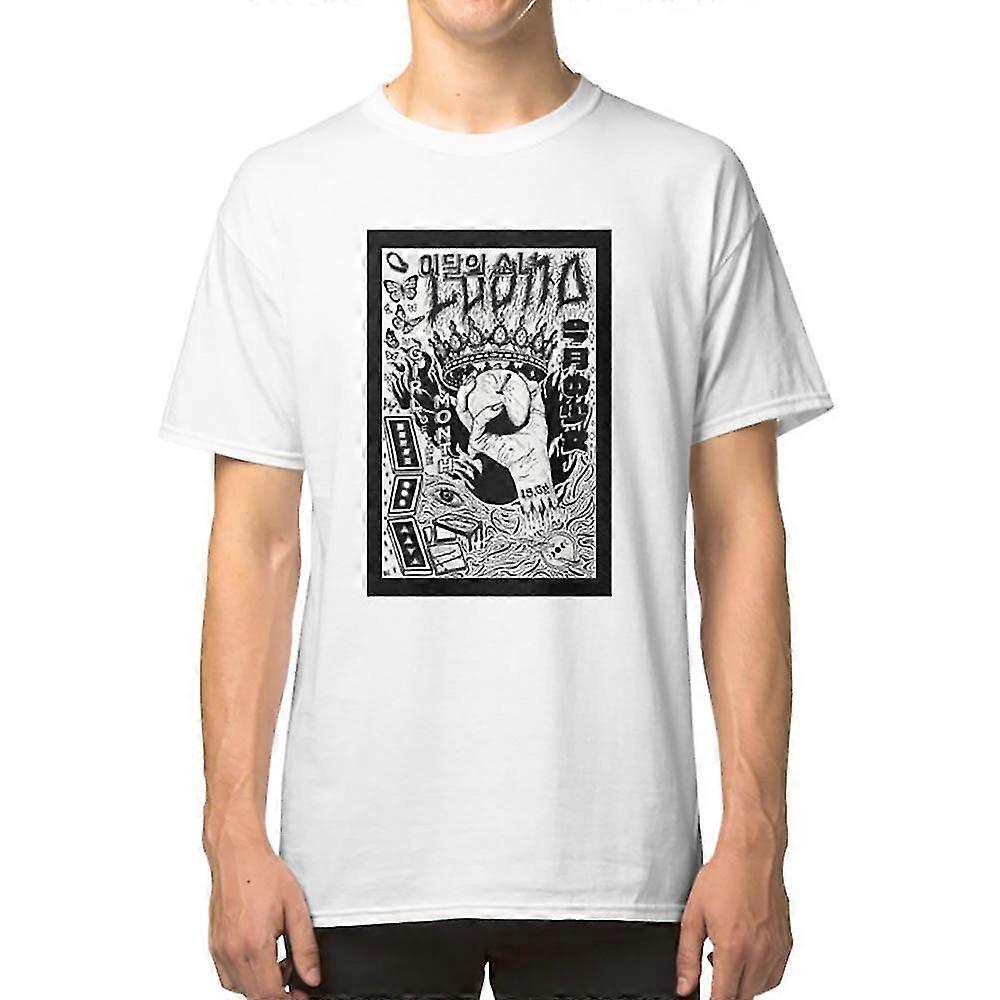 LOONA svartvit T-shirt