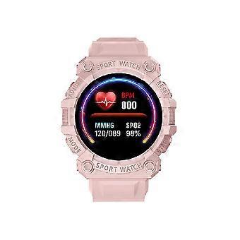Smart Watches für Männer und Frauen, mit Fitness-Tracking, wasserdicht, Blutdruckmessung, Herzfrequenzüberwachung und Schrittzählerfunktion (Rose)