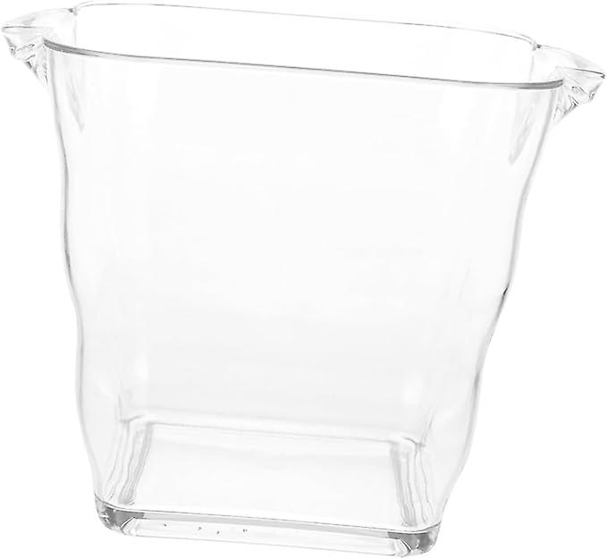 Galeata pentru gheata, Plastic, Argintiu