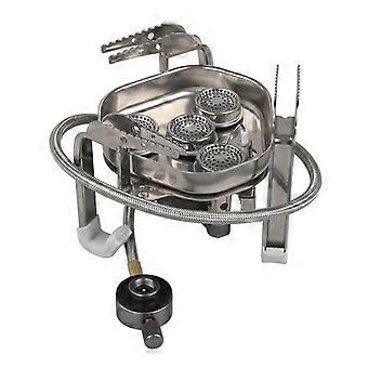  Foldable Camping Gas Burners 9800W Backpacking Stove Outdoor Camping Furnaces