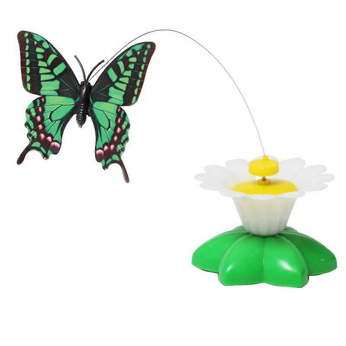 A-Pet Toy Rotating Electric Flying Colorful Interactive Intelligence Training Rotating Funny Toys