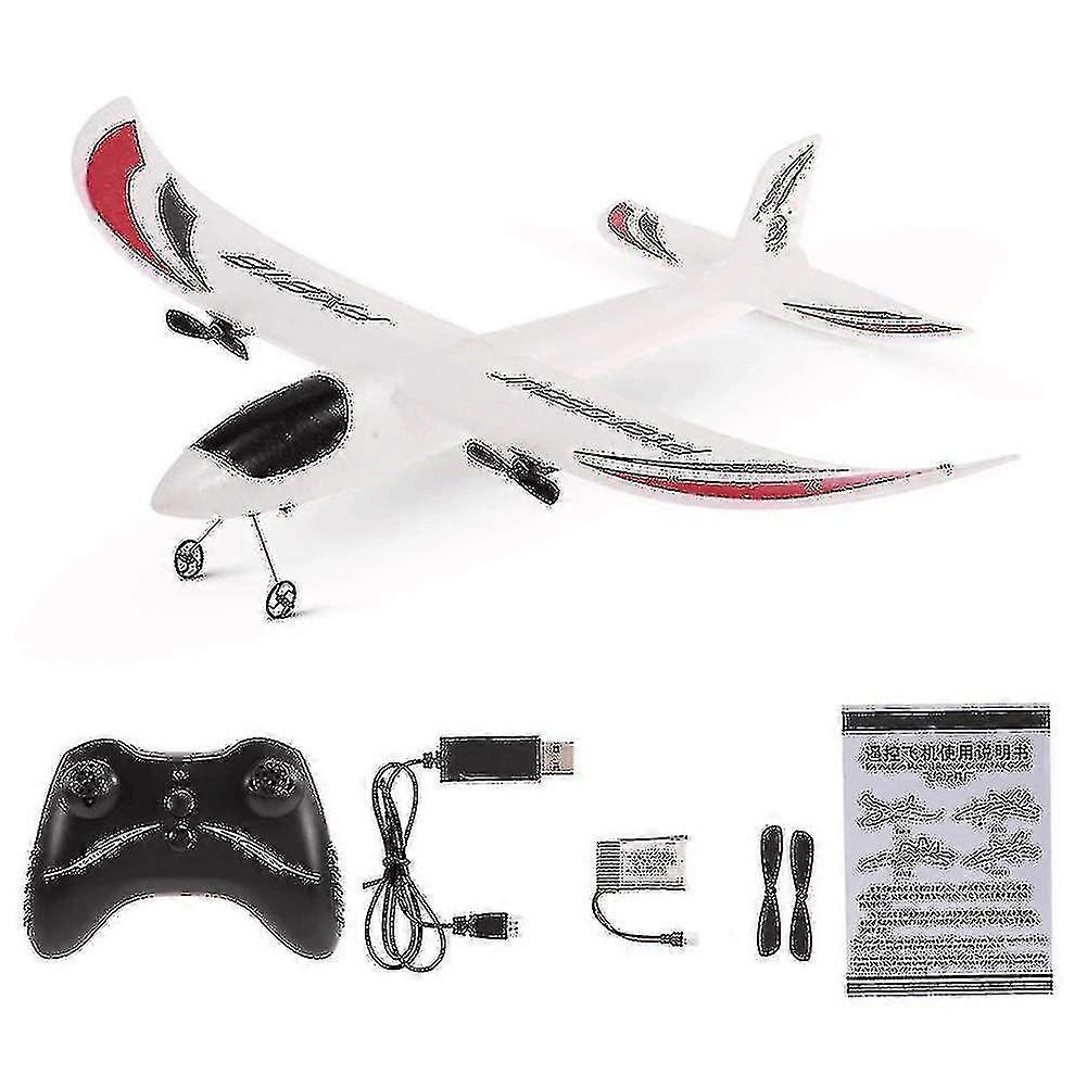 Remote Control Airplane Glider Toy With Led Light