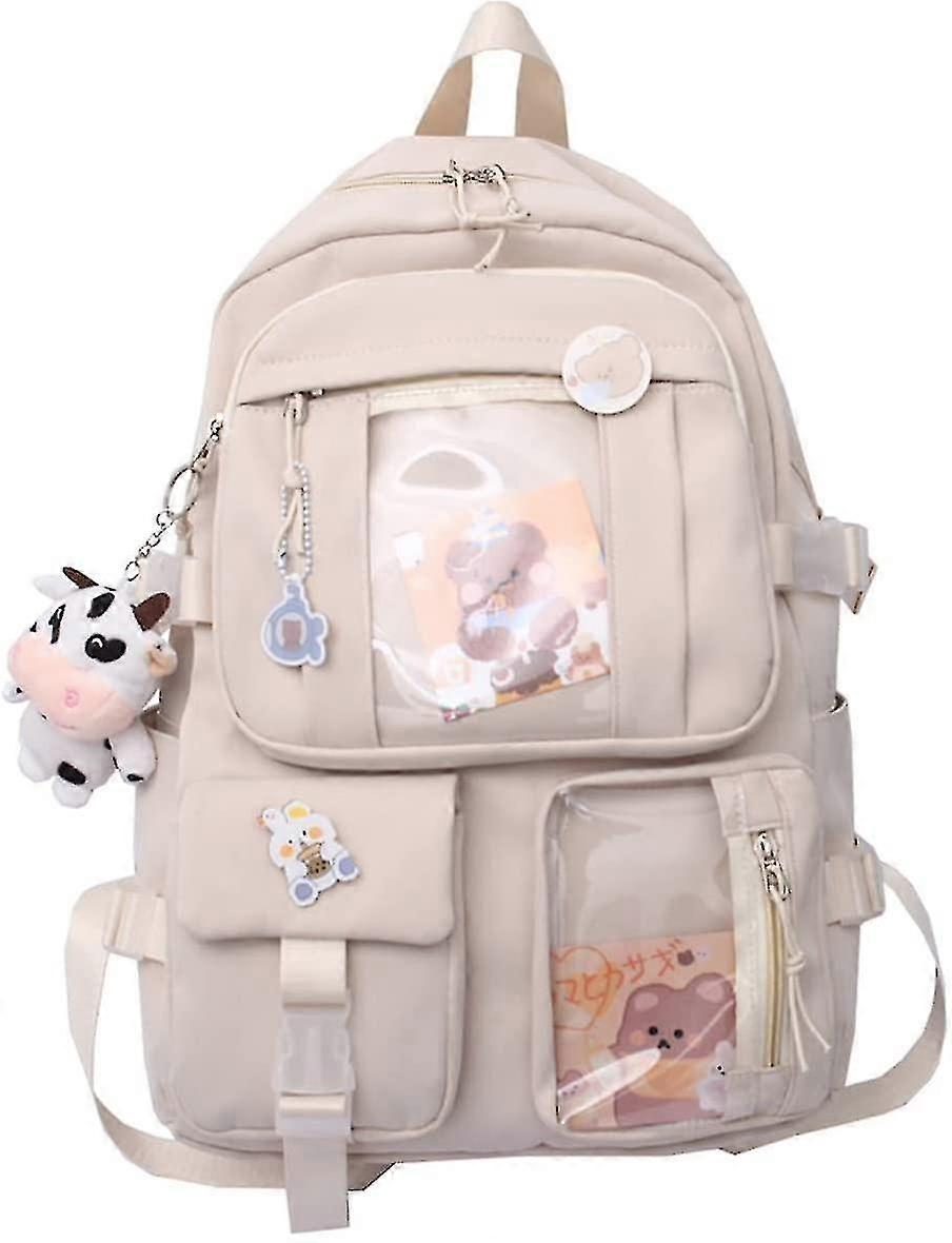 I Backpack With Pins I Backpack Cute Aesthetic Backpack Cute I Backpack For