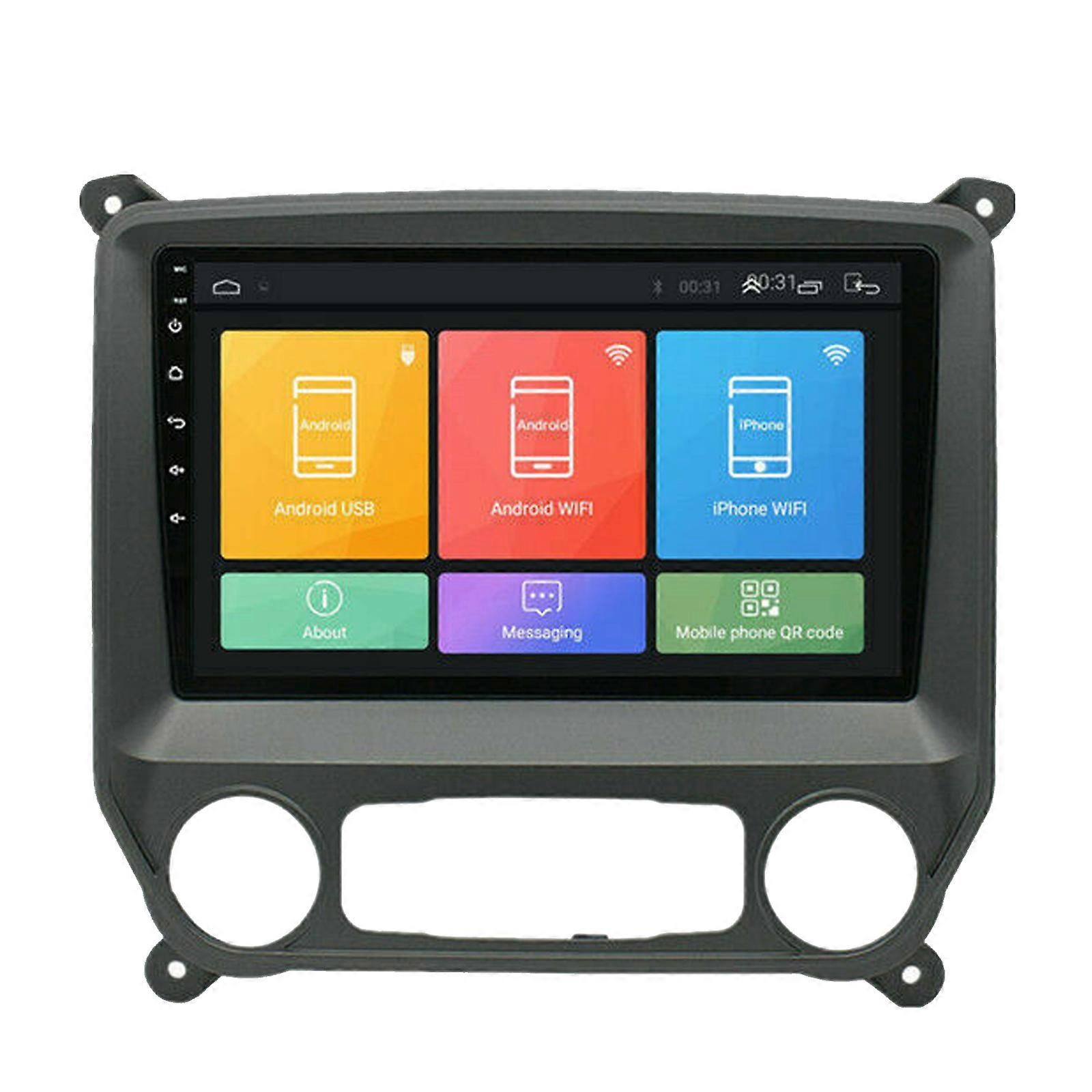 Android 13 Car Stereo For Chevy Silverado/GMC Sierra 2007-2013 - 8" Touch Screen, CarPlay, Android Auto, GPS