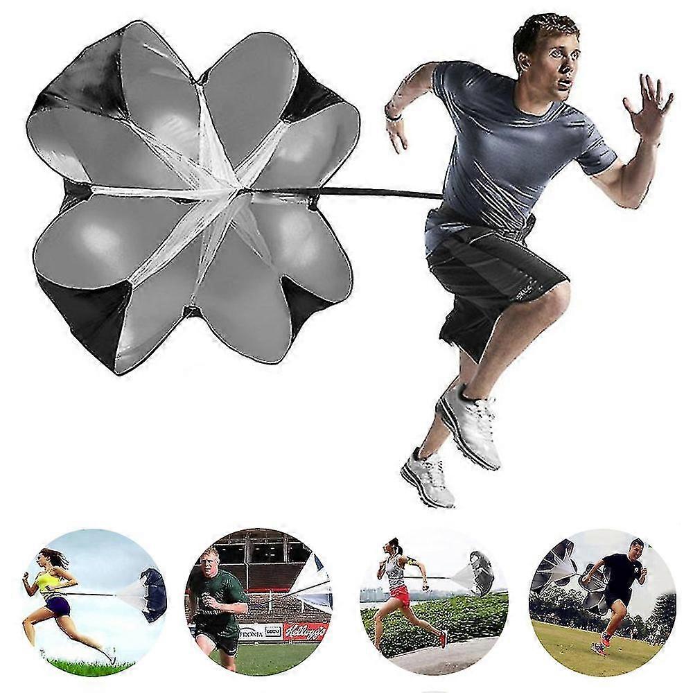 Running Speed Chute Resistance Parachute Running Umbrella Training Sprint Power Soccer Trainer