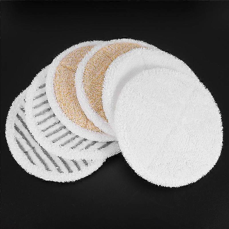 6 Pack Mop Cleaning Pad Kit Replacement Pads For Spinwave 2039a 2124