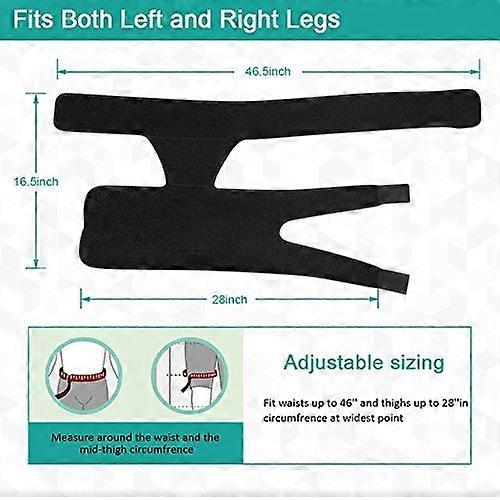 Hip Groin Support Adjustable Neoprene Compression Wrap for Pulled