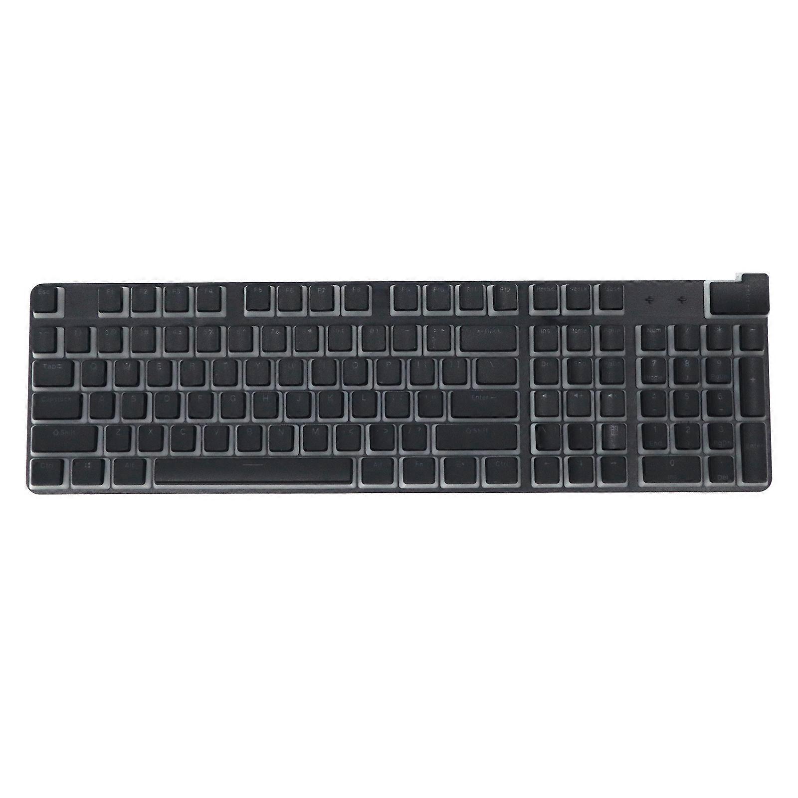 104Keys OEM Profile Pudding ABS/PBT Backlit Keycaps for RGB Mechanical Keyboard
