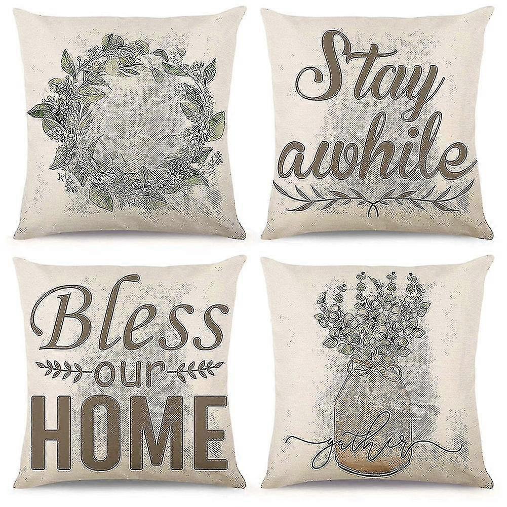 Spring Pillow Covers Compatible With Spring Decorations Room Bedroom Sofa