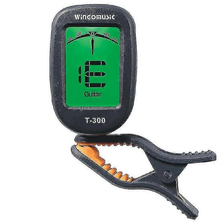 Portable Tuner For Guitar And Banjo, With 360 Rotation Lcd Display
