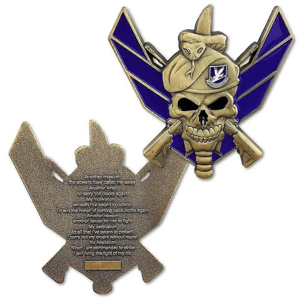 Moeda Desafio da Força Aérea dos EUA Defensor Fortis Moeda Militar