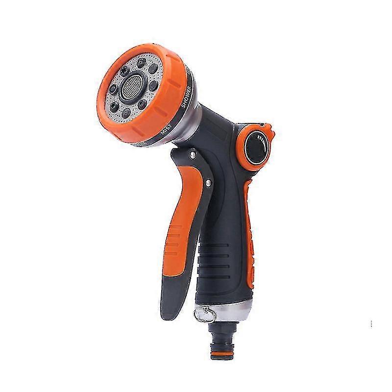 Garden Hose Spray Gun,8 Adjustable Patterns,hose Pipe Spray Gun,high Pressure1pc