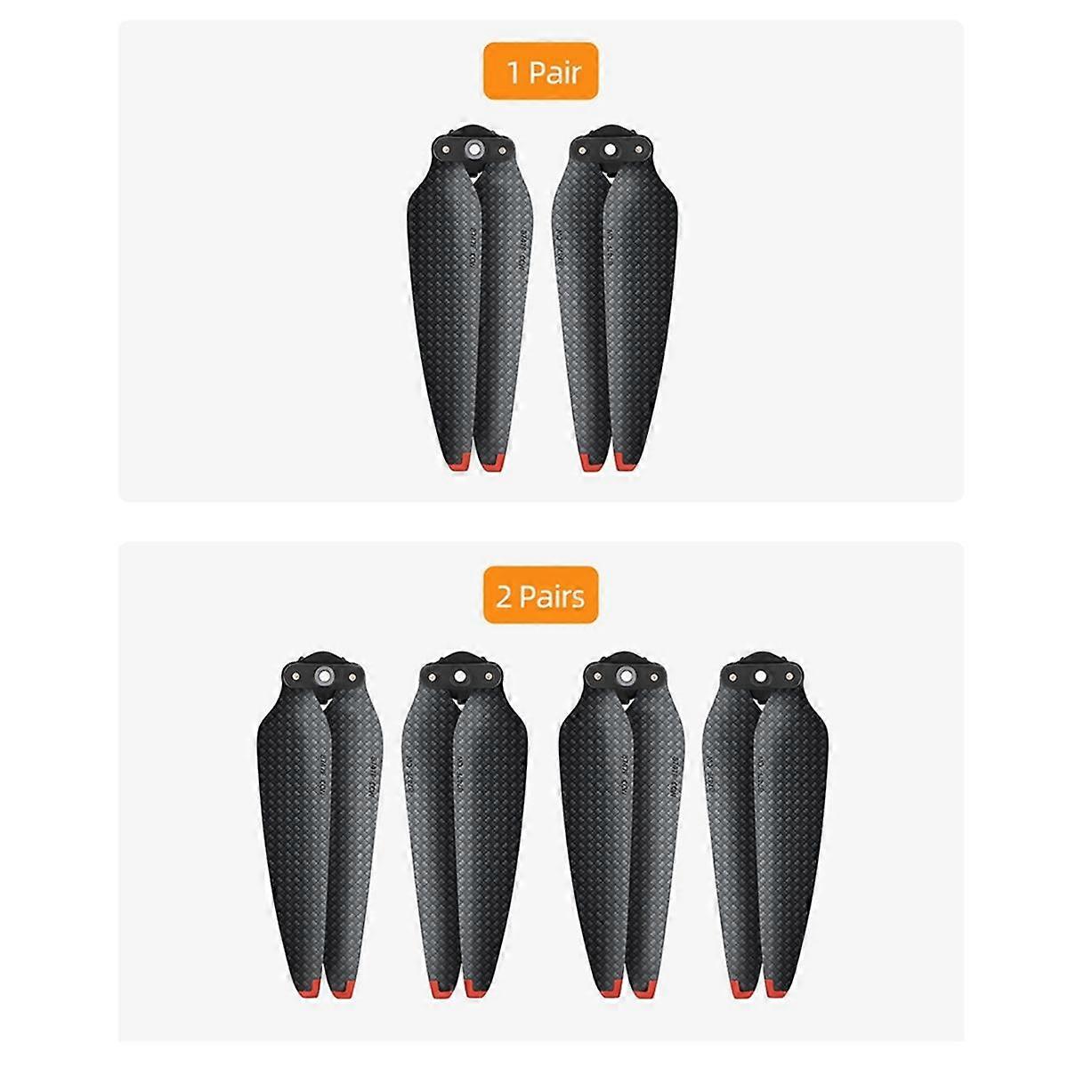 For AIR 3 Carbon Fiber Propeller 8747F Propeller Blade Quick Release High Strength Portable Drone W