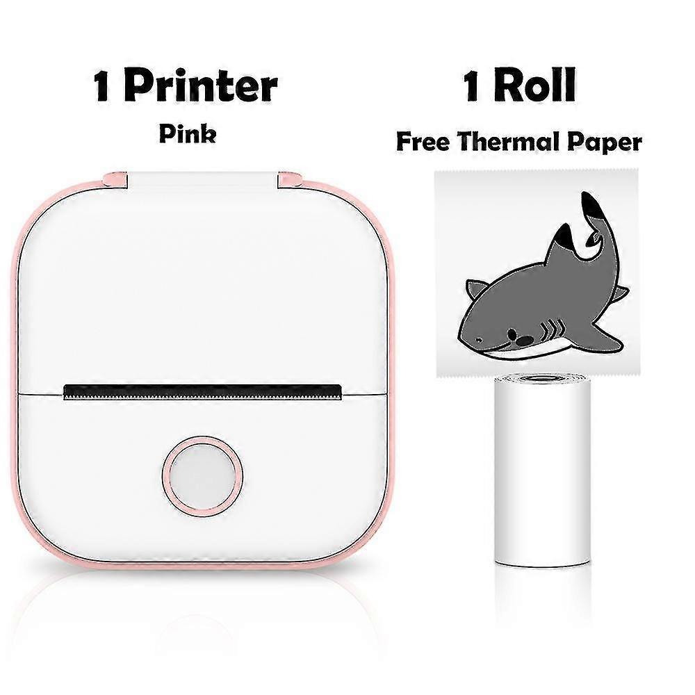Phomemo T02 Mini Printer Portable Printer Thermal Printing Sticker Wireless Inkless Pocket Printer Self-adhesive Label Printer