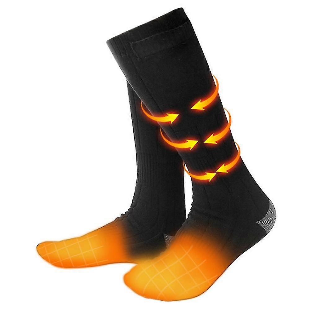 4000mAh Elektrické Vyhřívané Ponožky Boty Nohy Teplejší USB Dobíjecí Baterie WarmSock