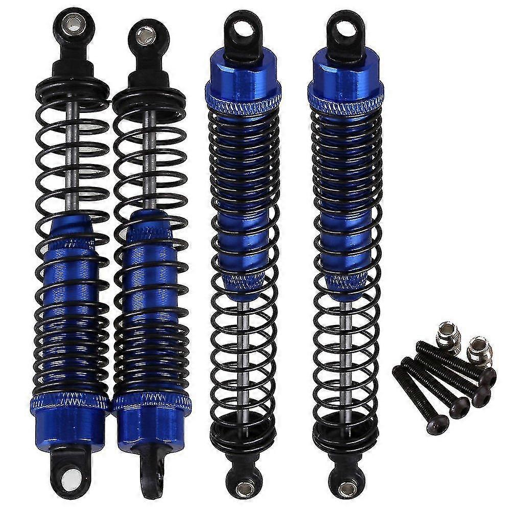 2pcs ブルーアルミニウム Ax31014 Ax31013 フロント/リアショック 用 Rc1:10 ロック