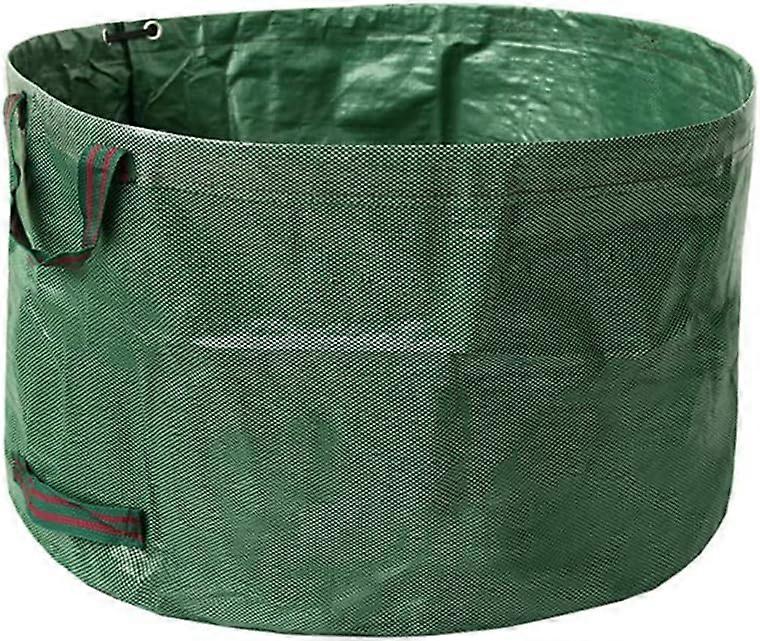 Reusable Garden Yard Bag - Foldable Leaf Trash Bag (63 Gallons)