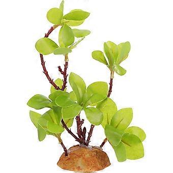 Plantes de reptiles Plantes de reptiles Reen Réservoir de terrarium en plastique Plante réaliste Plantes amphibiennes Habitat des amphibiens Cachette pour lézards Geckos Dragons barbus