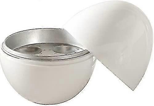 Microwave Egg Boiler,  Microwave Cooker Only 8 Minutes For Hard Or Soft Boiled Eggs, Microwave Egg Cooker For 4 Eggs Is Suitable For Home Kitchen Brea