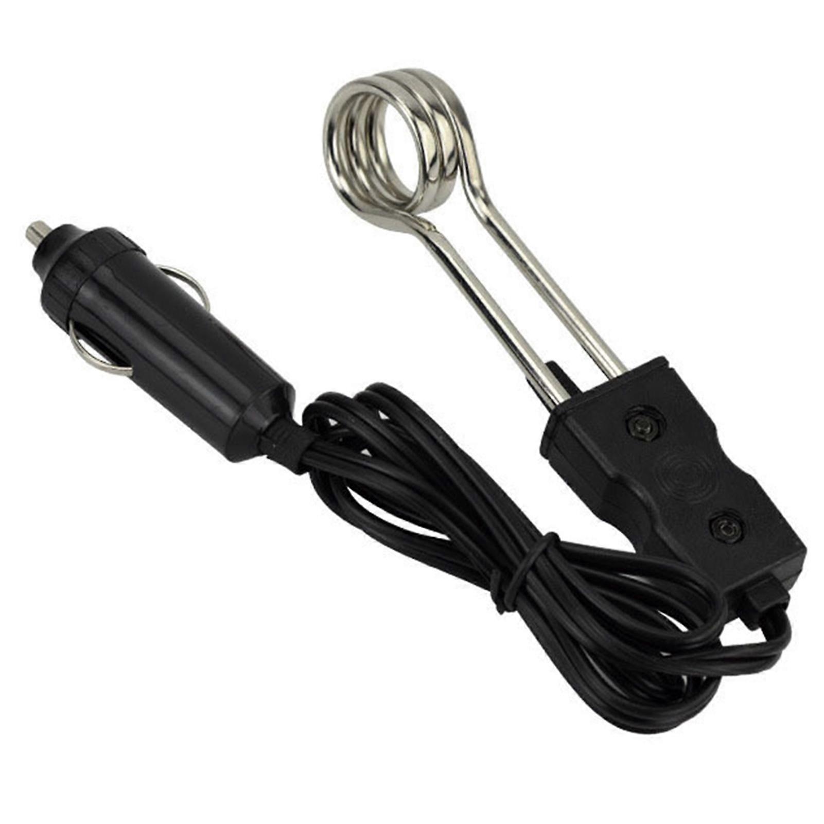 12V Water Heaters Elements for Car Instants Immersion Heaters for Tea Coffee Water