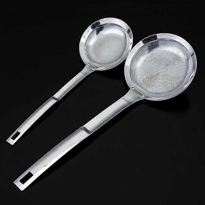 Rustfritt stål Finmasket trådolje Skimmer Silmel Dørslag Kjøkkenskje YGWL